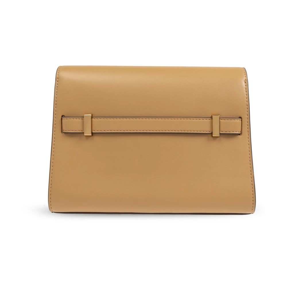 TORY BURCH Schoudertas Lee Radziwill Beige Dames