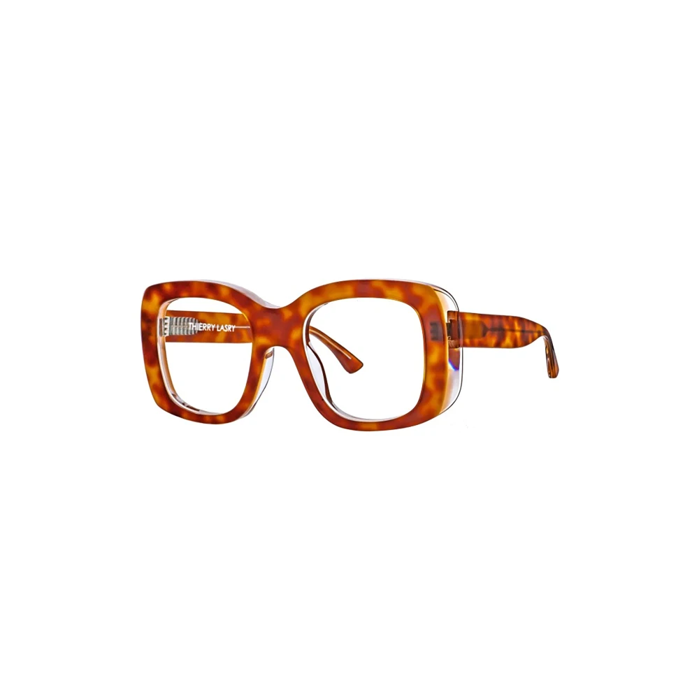Thierry Lasry Stijlvolle zonnebril voor modeliefhebbers Brown Unisex