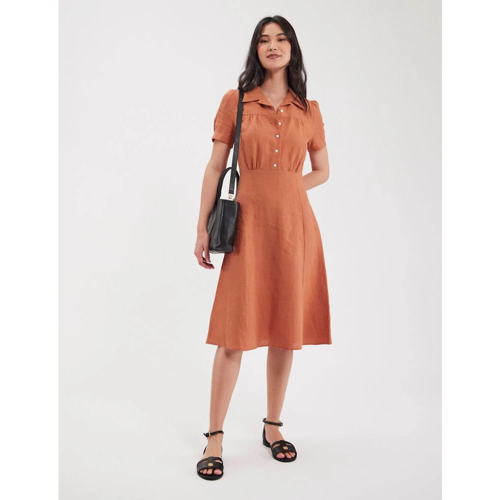 Ines De La Fressange Paris Angèle dagjurk Orange Dames