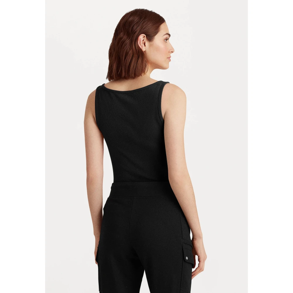 Ralph Lauren Kelly Mouwloze Knit Black Dames