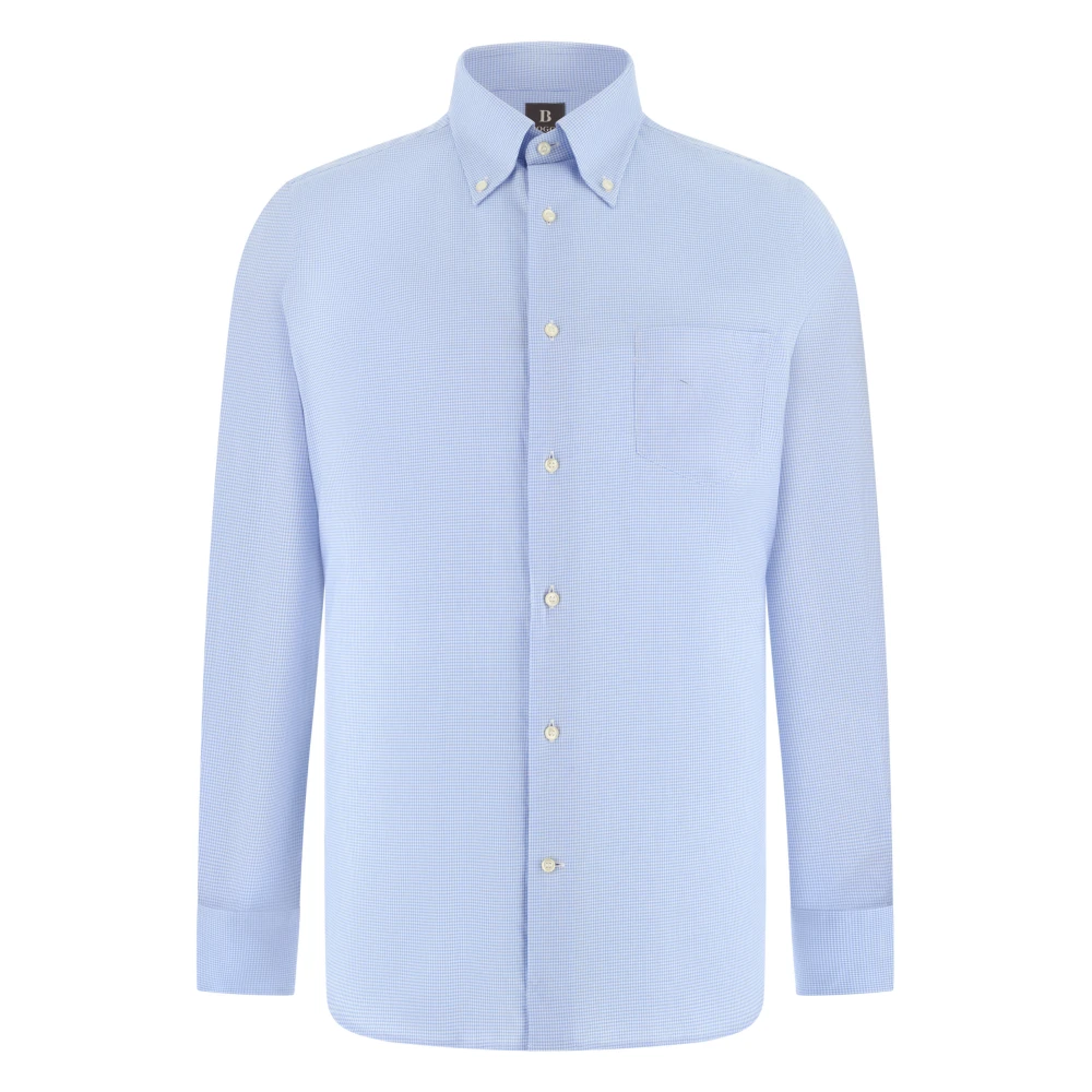 Boggi Milano Hombre Azul Camisas, Talla: 2XL