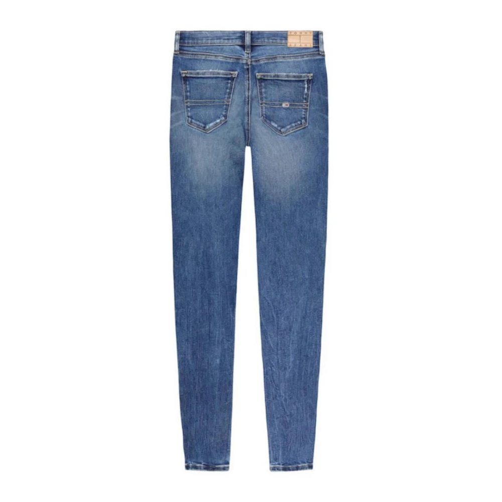 Tommy Hilfiger Nora Jeans Klassieke Katoenmix Blue Dames