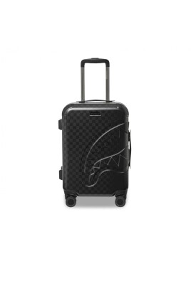 half-spritz-black-grey-check-suitcase