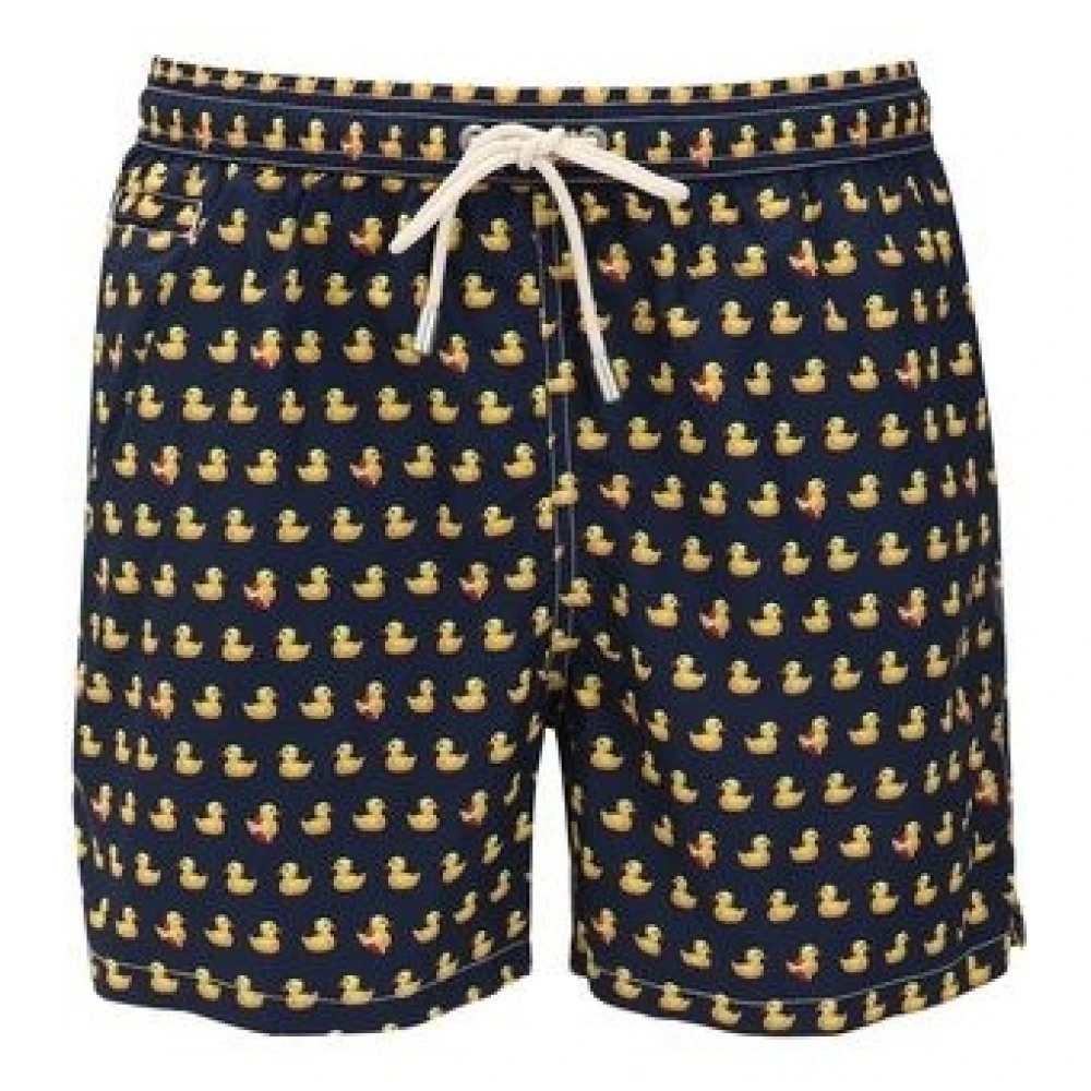 MC2 Saint Barth Vintage Style Zwembroek St. Tropez Multicolor Heren