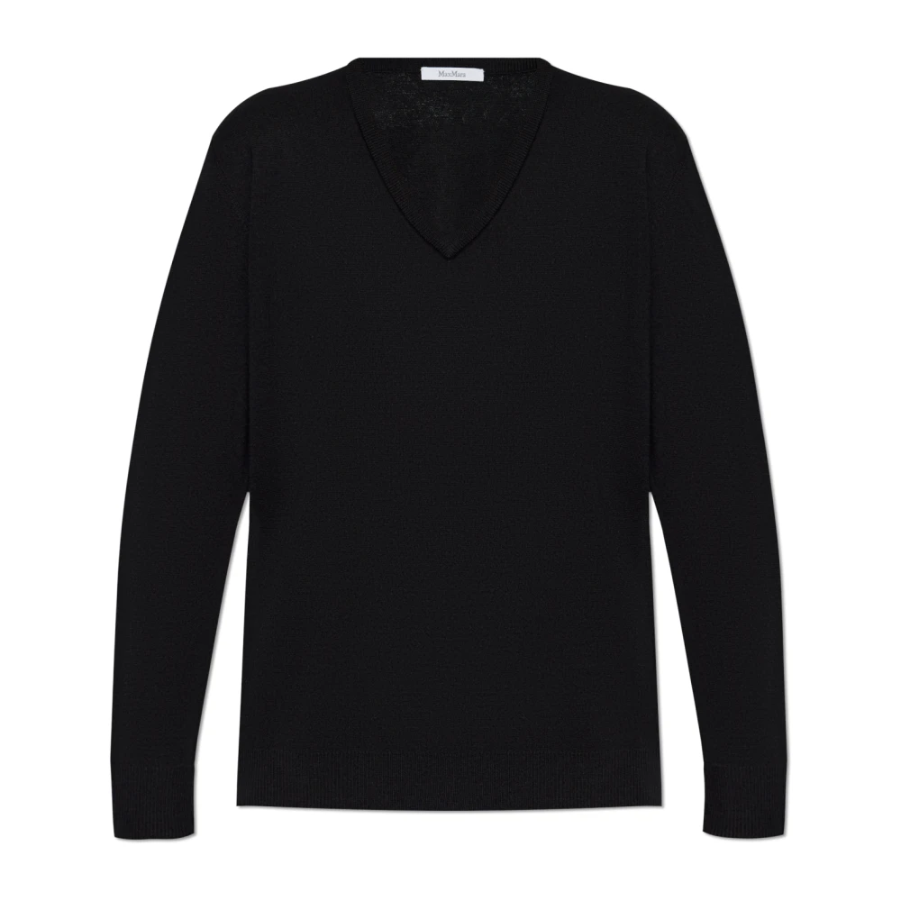 Max Mara Wollen trui Black Dames