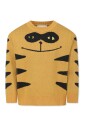 pull-en-coton-orange-avec-jacquard-chat