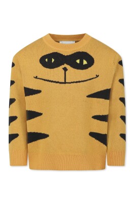 orange-cat-jacquard-cotton-sweater