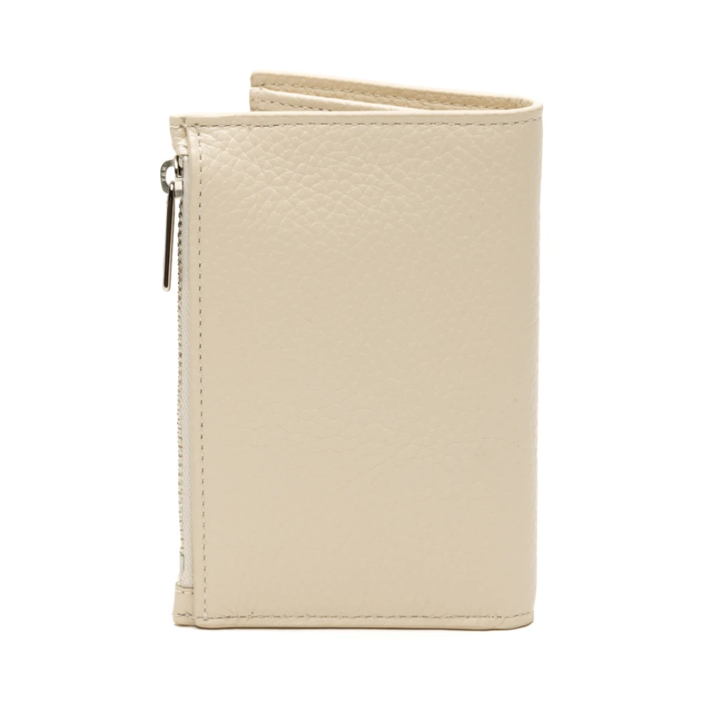 Orciani Stijlvolle Portemonnees met Kaarthouder Beige Dames