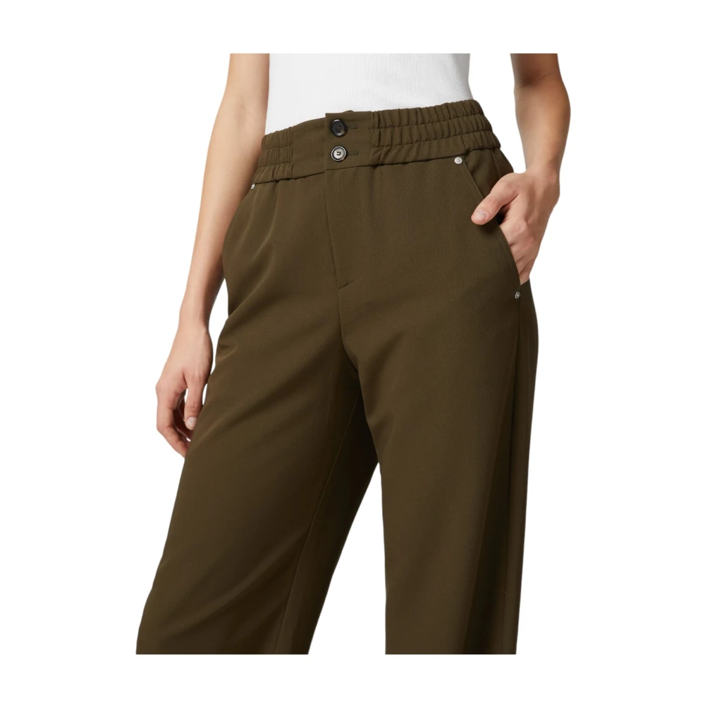 pinko Stijlvolle Broek voor Vrouwen Green Dames