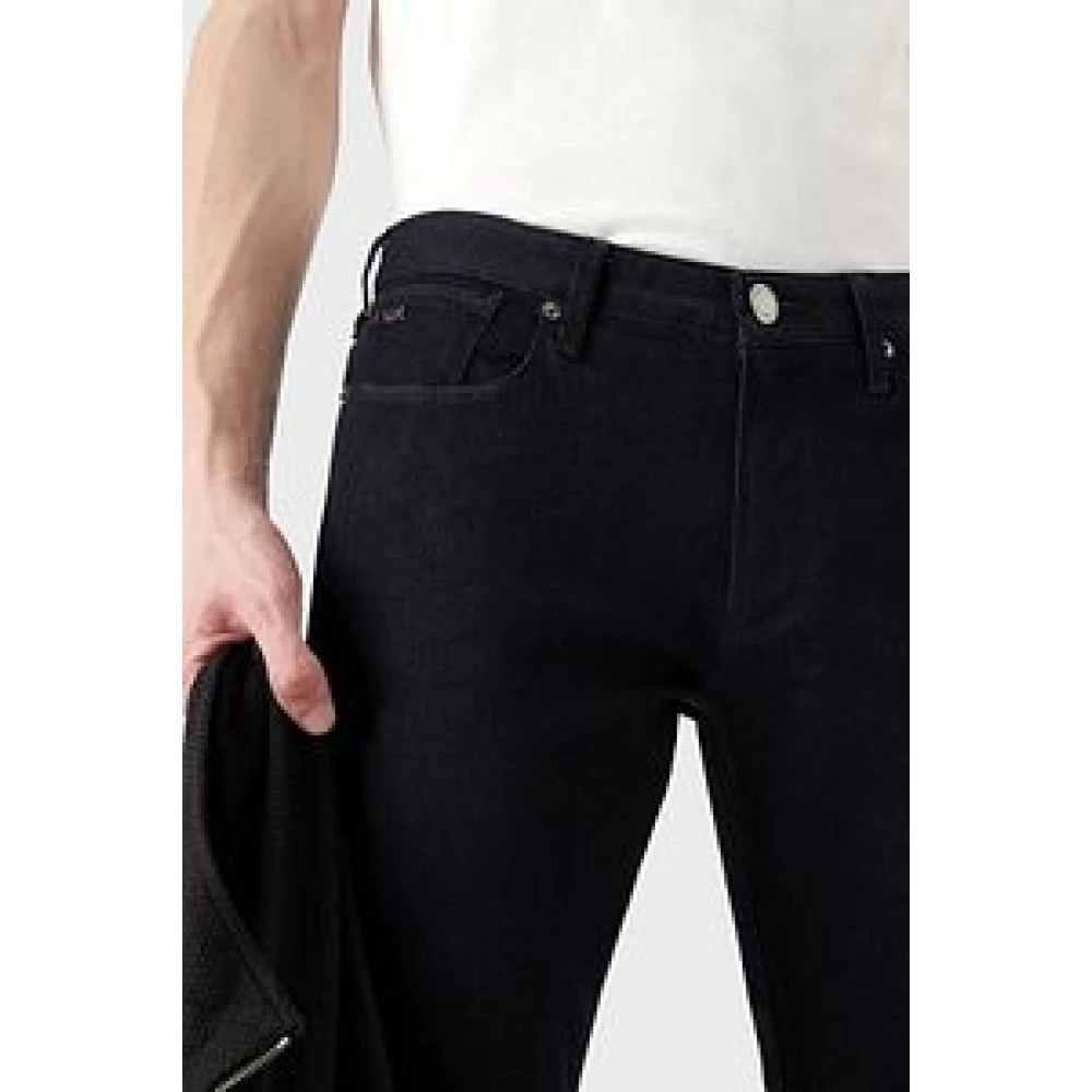 Emporio Armani Slim Fit Jeans Blue Heren