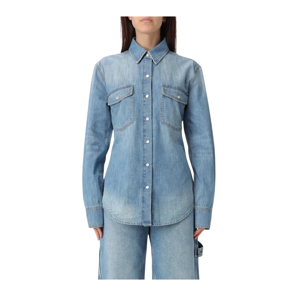 Blouses & Shirts > Denim Shirts - - Stella McCartney - Modalova
