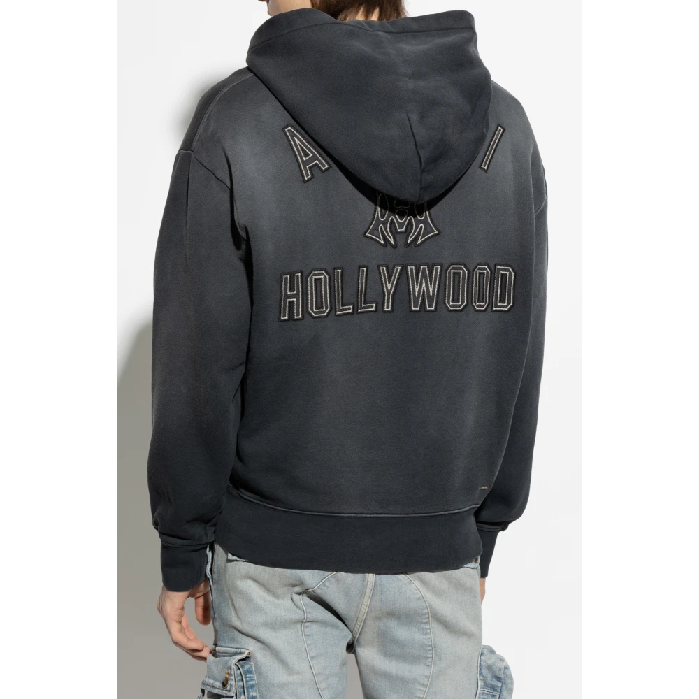 Amiri Hoodie Black Heren