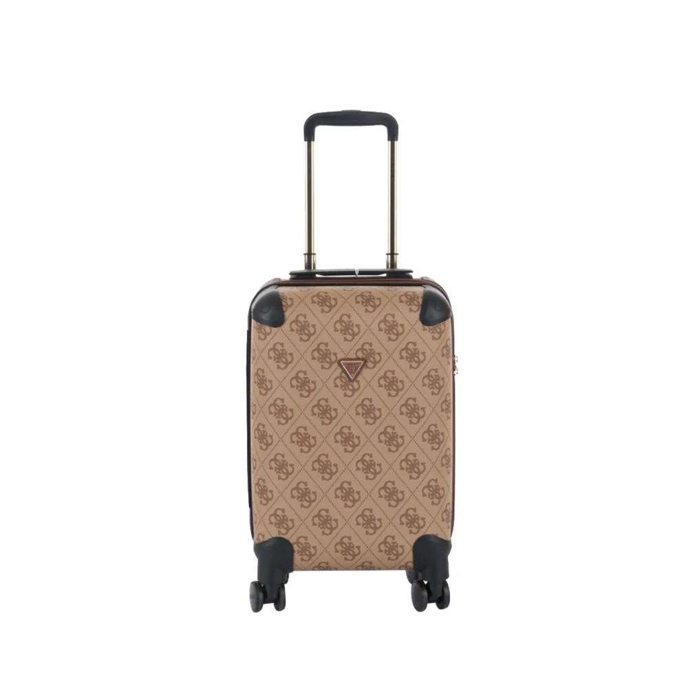 Guess Elegante Reistas met Gouden Details Beige Dames