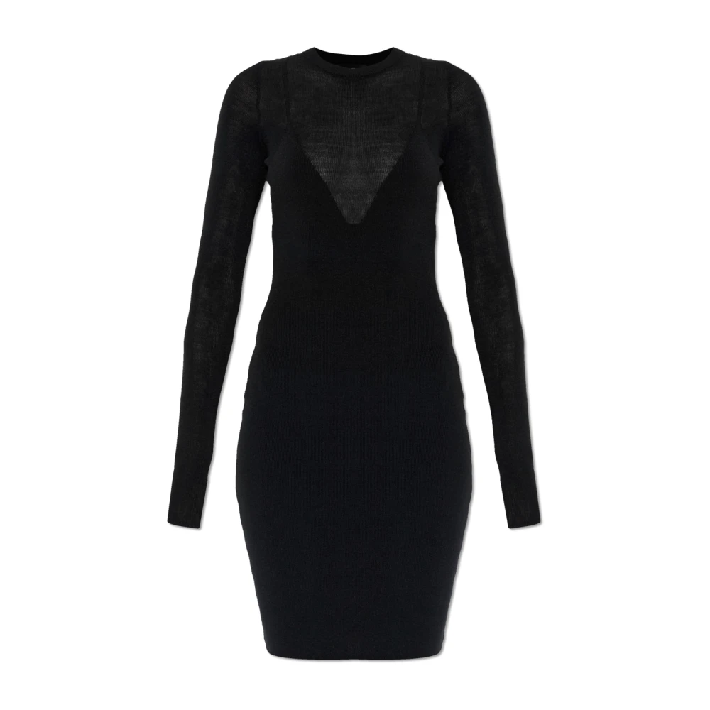 Versace Donna Nero Abiti, Xs, New,