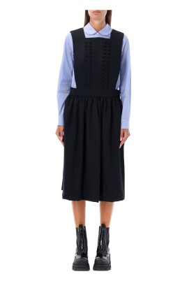 black-midi-dress-with-square-neckline