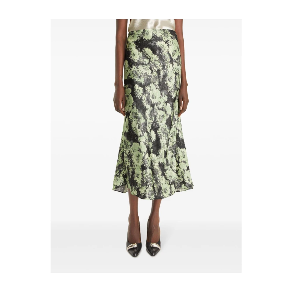 TORY BURCH Groene Rokken voor Vrouwen Multicolor Dames