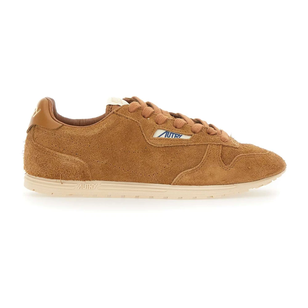 Autry Bruine damessneakers- Windspin Collection Dames Schoenen