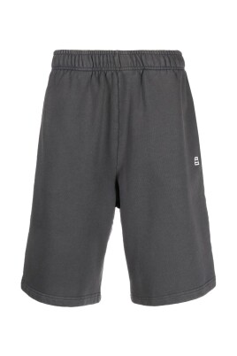logo-print-elasticated-track-shorts
