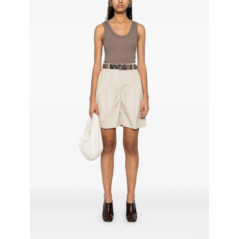 BRUNELLO CUCINELLI Casual Katoenen T-Shirt C8705 Gray Dames