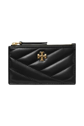 Chevron Zip Card Case