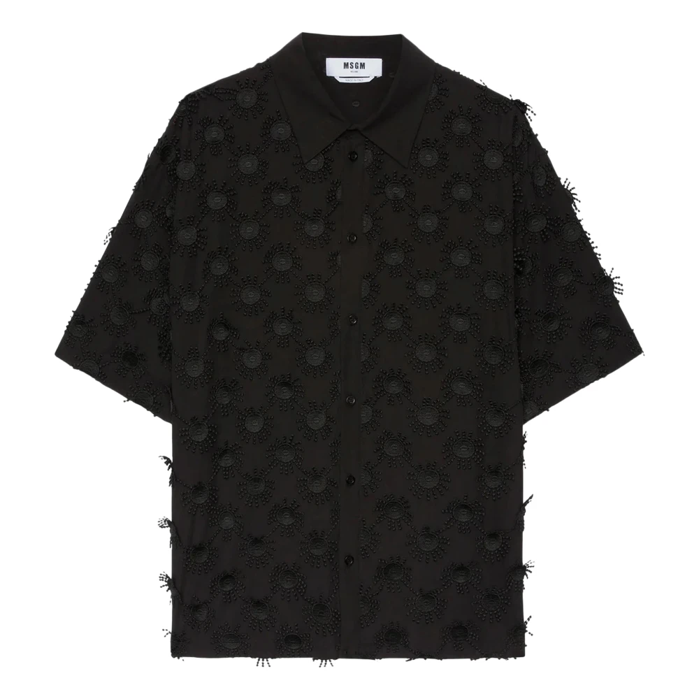 Shirts > Short Sleeve Shirts - - Msgm - Modalova