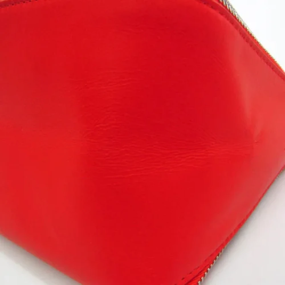 Bottega Veneta Vintage Pre-owned Leather clutches Red Dames