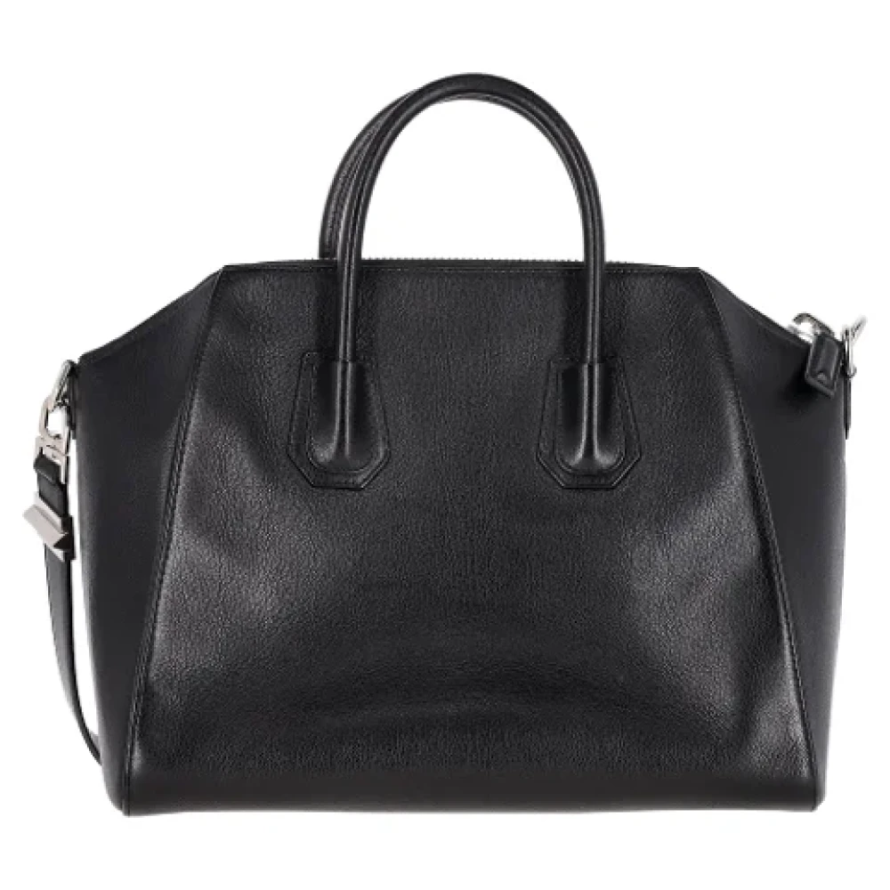 Givenchy Pre-owned Leather handbags Black Dames