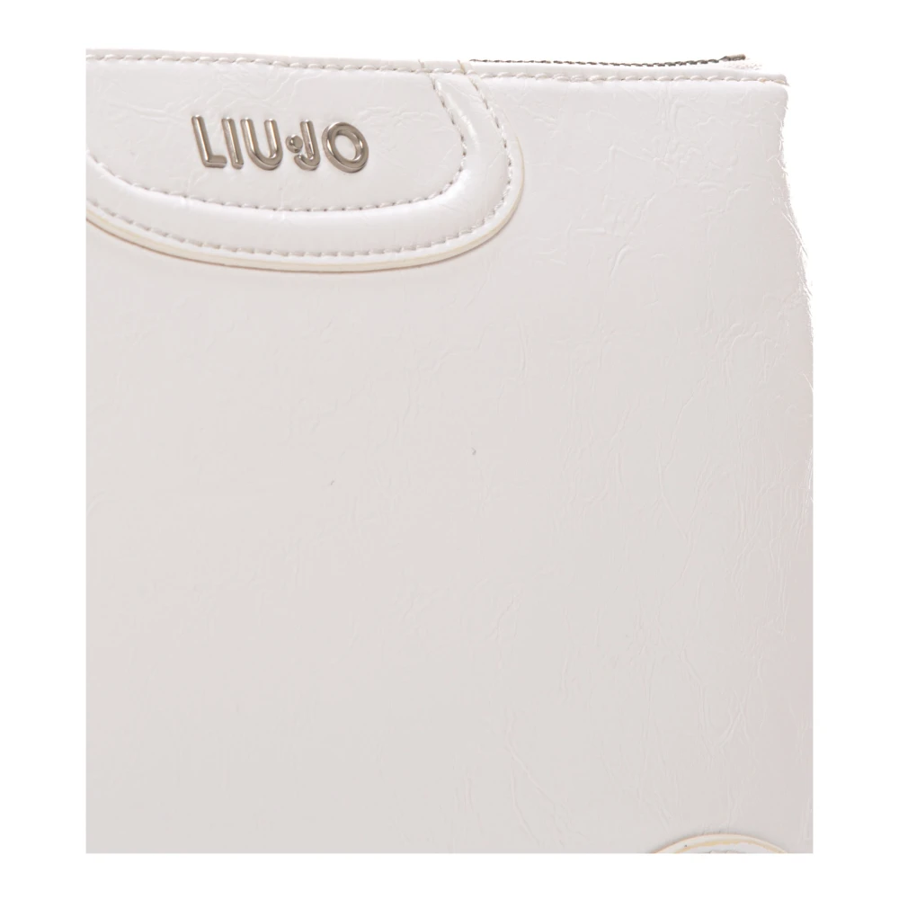 Liu Jo Envelop Pochette met Afneembare Band White Dames