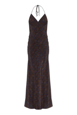 Low Back Halter Dress