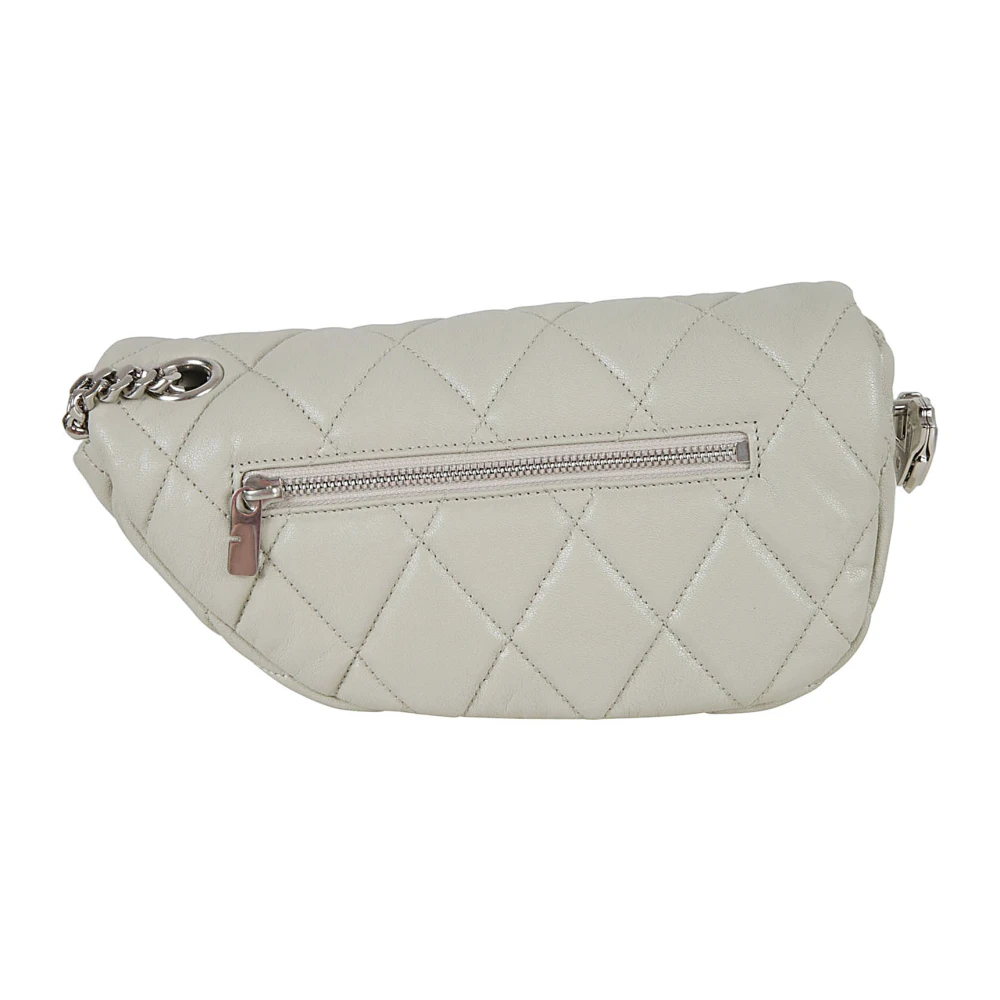 Burberry Stijlvolle tassen met schildslot Gray Dames