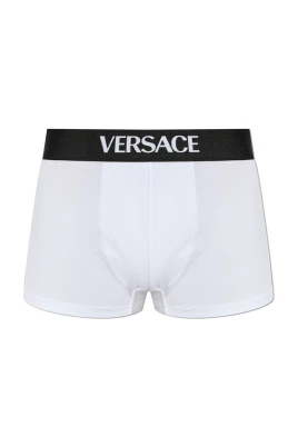 Bomullsboxershorts med logotyp