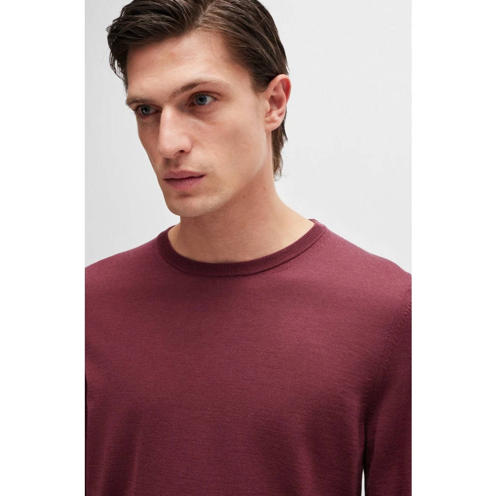 Hugo Boss Stijlvolle Pullover Sweater Red Heren