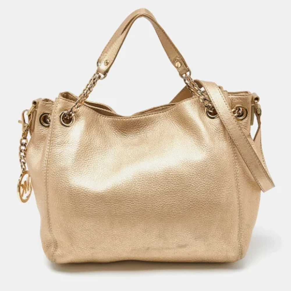 Michael Kors Pre-owned Leather totes Yellow Dames