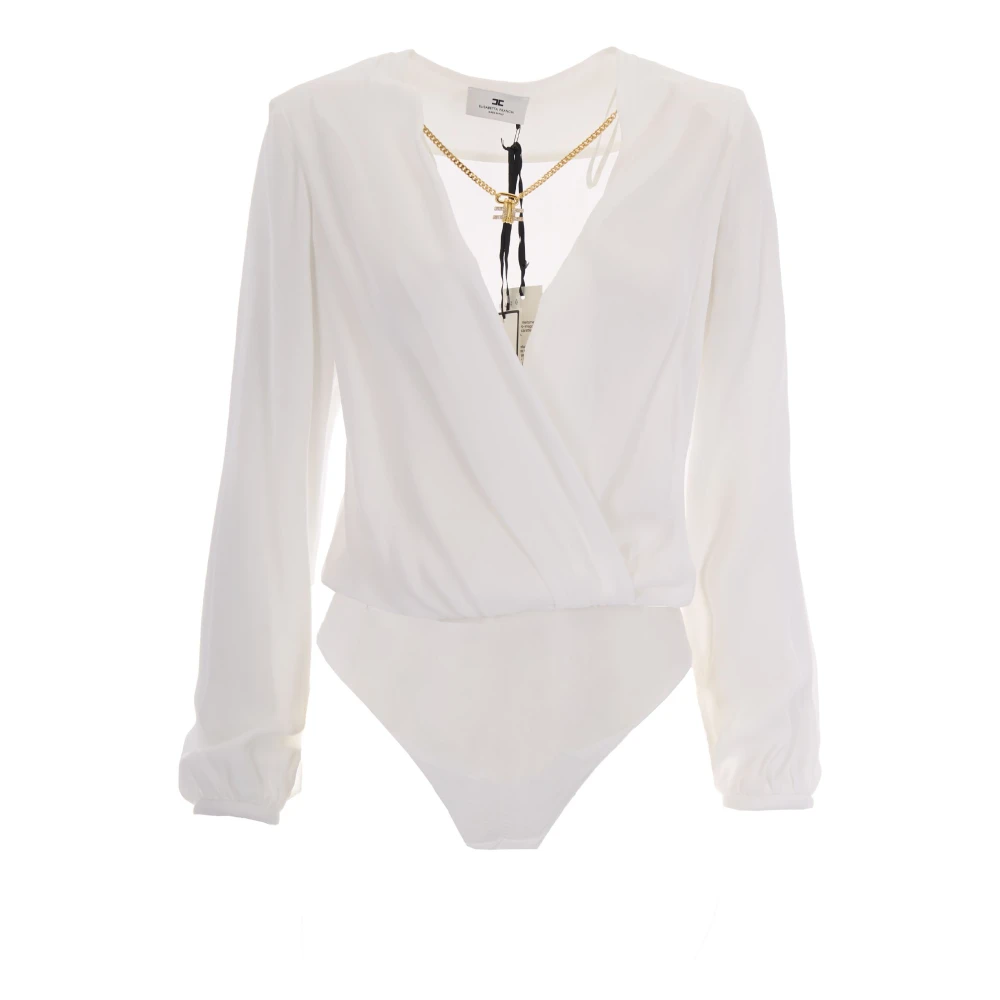 Elisabetta Franchi Women's Beige Full-Body, L, Body