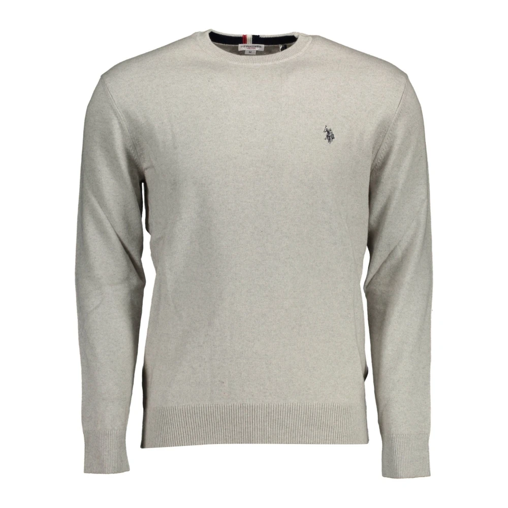 U.s. Polo Assn. Homme Gris - Knitwear > Round-Neck Knitwear