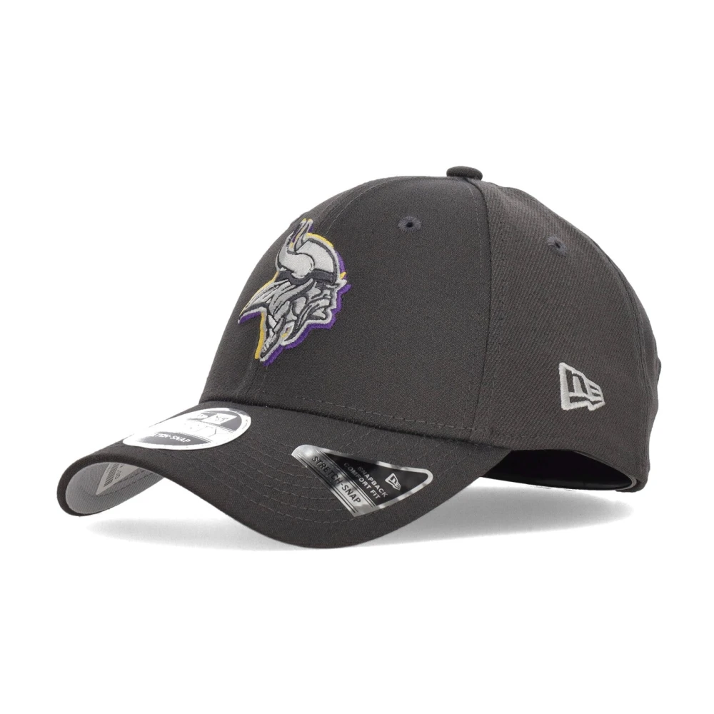 New era NFL Draft Curvy Visor Hat Vikings Gray Unisex