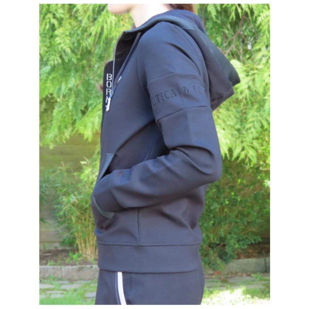 aeronautica militare Born To Fly Jogging Set Black Dames
