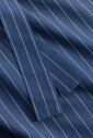 robe-en-soie-rayee-bleue