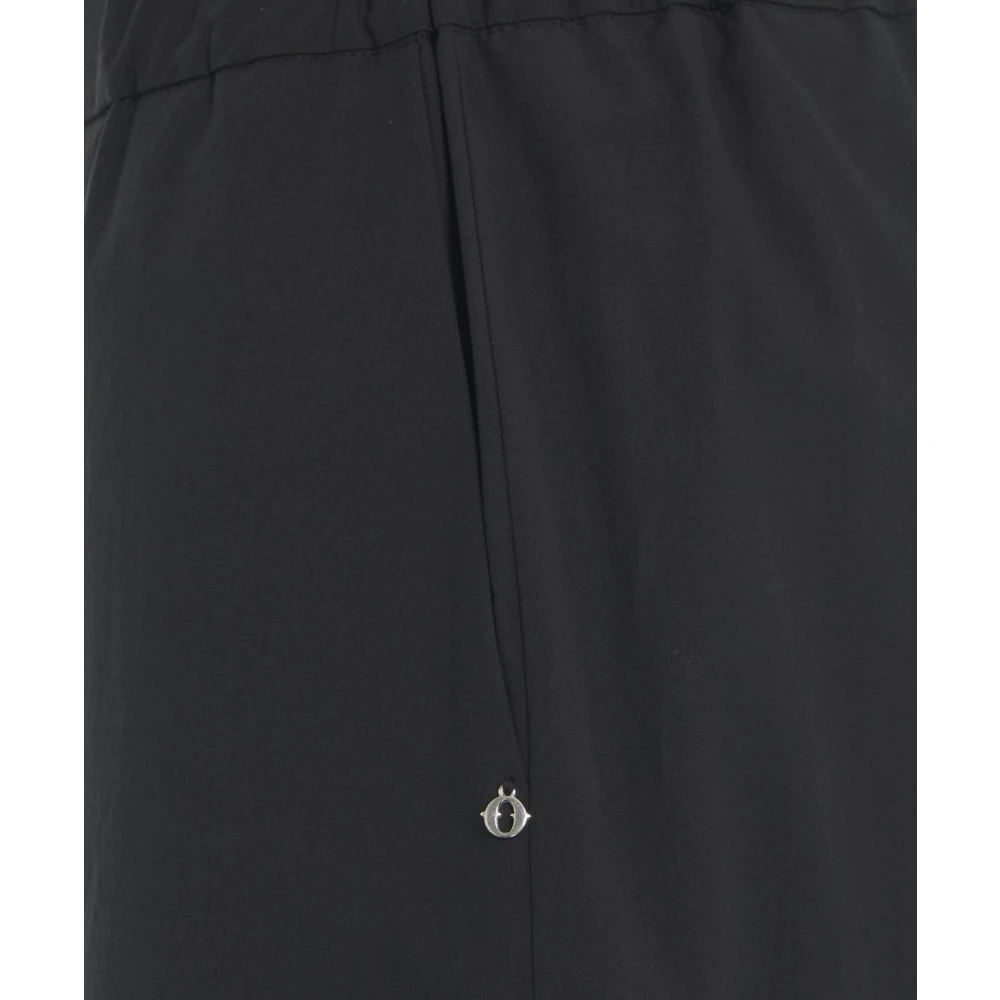 Ottod'Ame Zwarte katoenen culottes damesbroek Black Dames