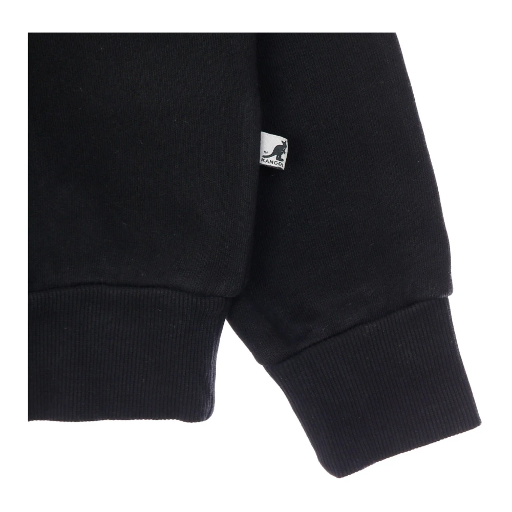 Kangol Lichtgewicht Crewneck Sweatshirt Zwart Off White Black Heren