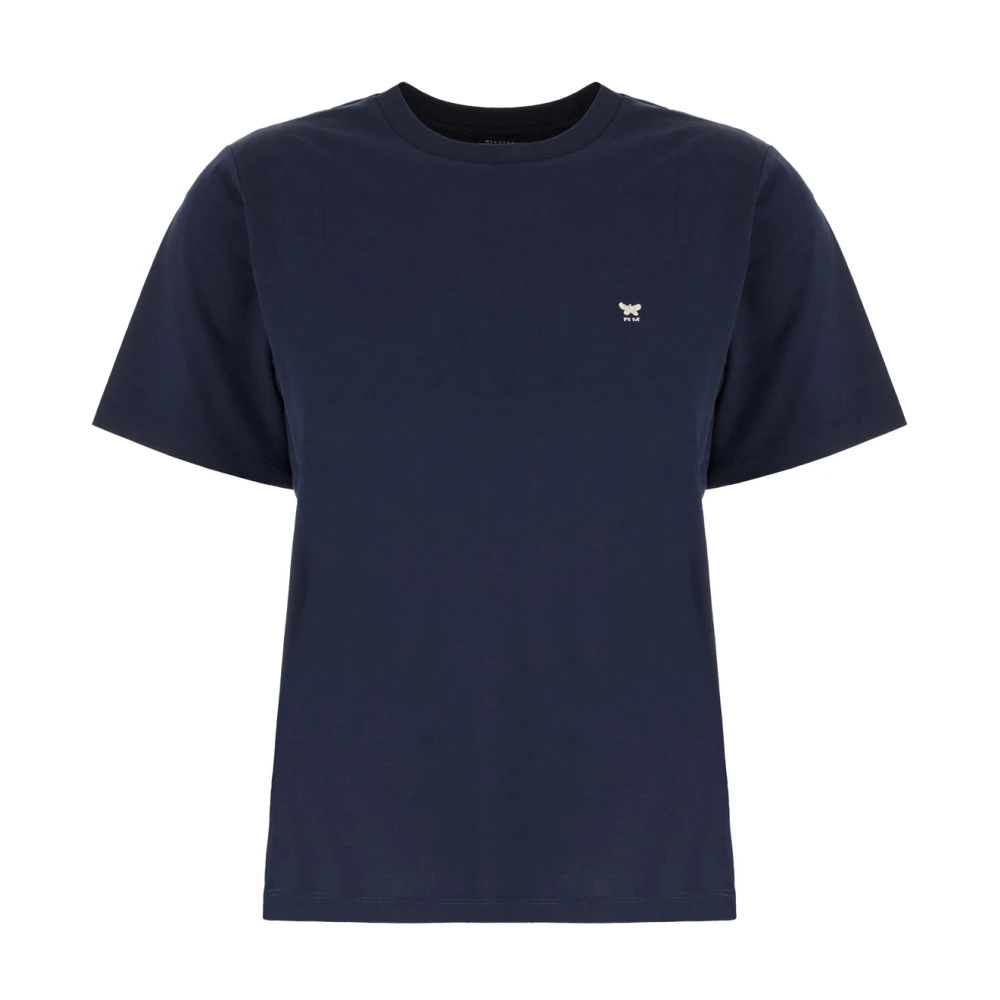 Max Mara Weekend Casual Katoenen T-Shirt voor Vrouwen Blue Dames