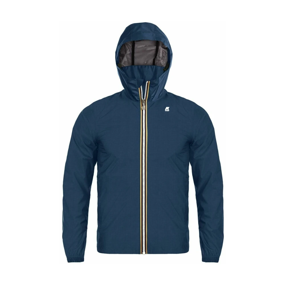 K-Way Uomo Blu Giacca Ripstop Per