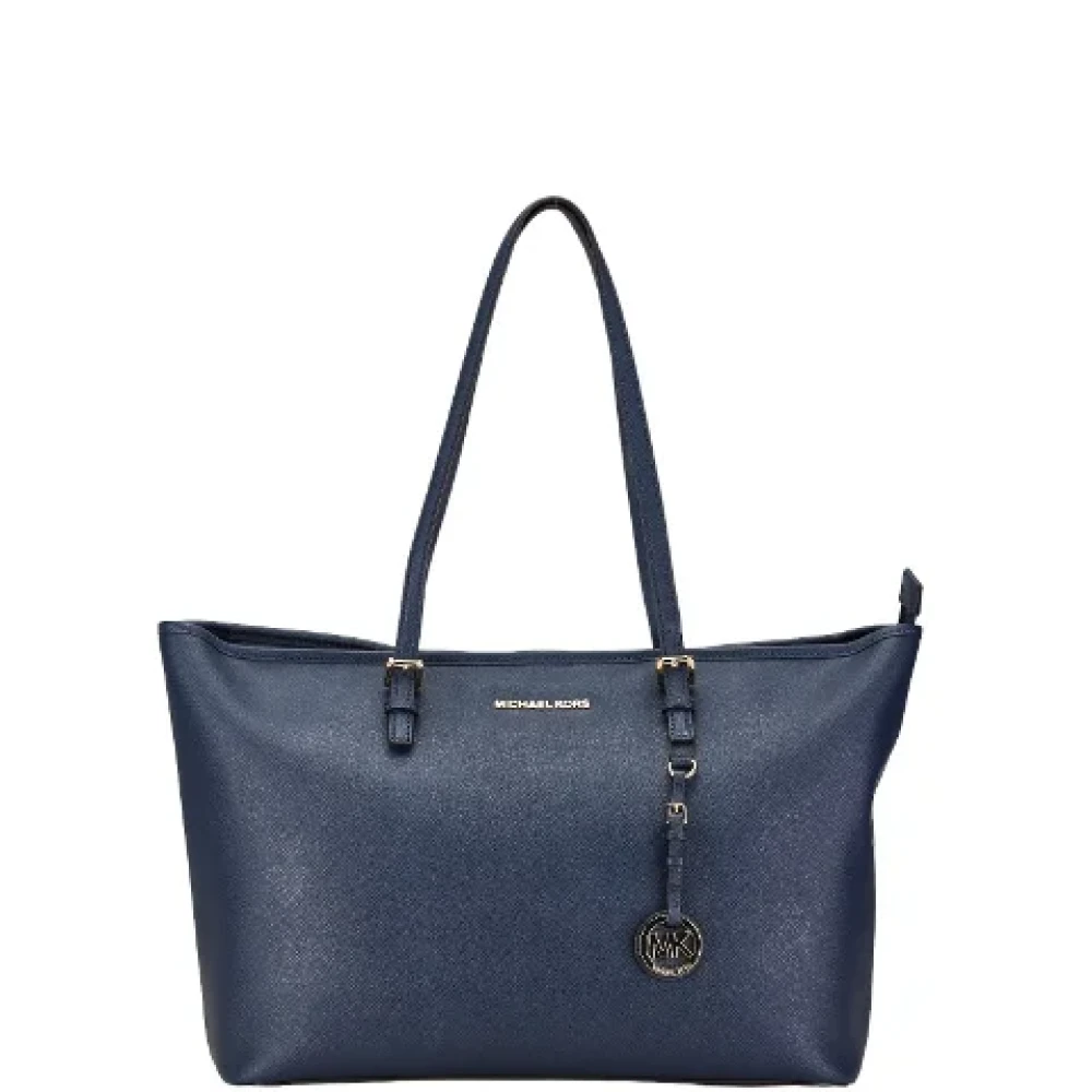 Michael Kors Pre-owned Leather totes Blue Dames