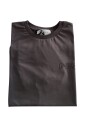 gray-logo-half-sleeve-cotton-top