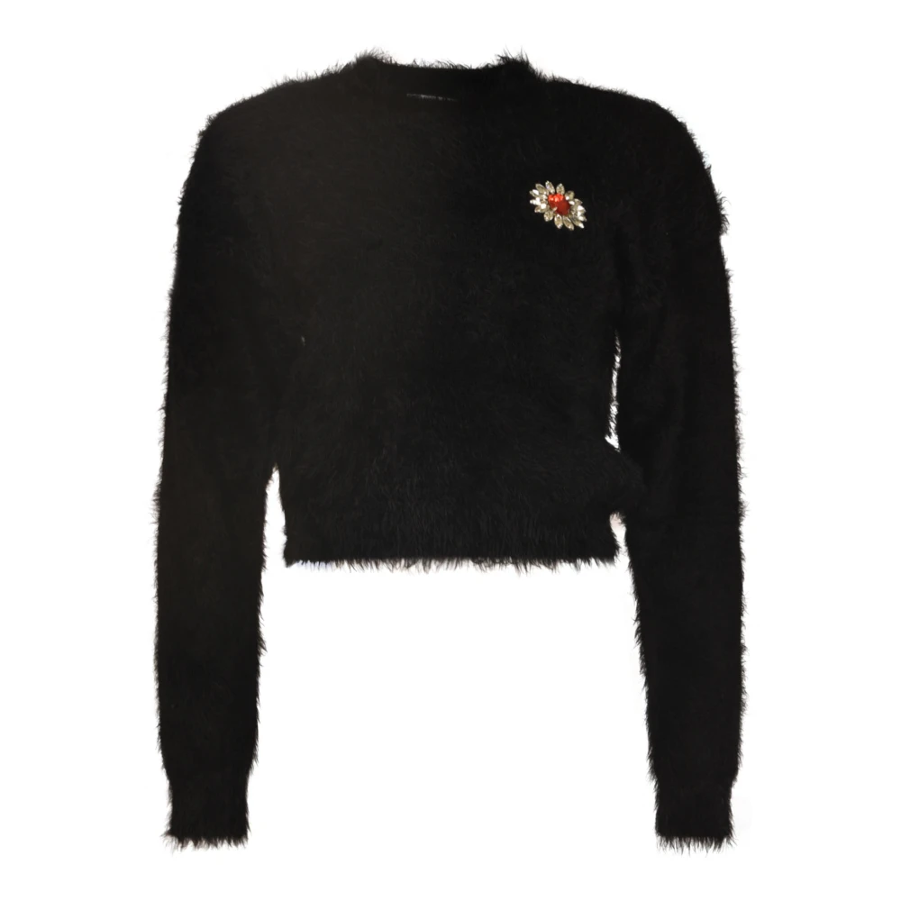 Moschino Stijlvolle Sweaters Black Dames