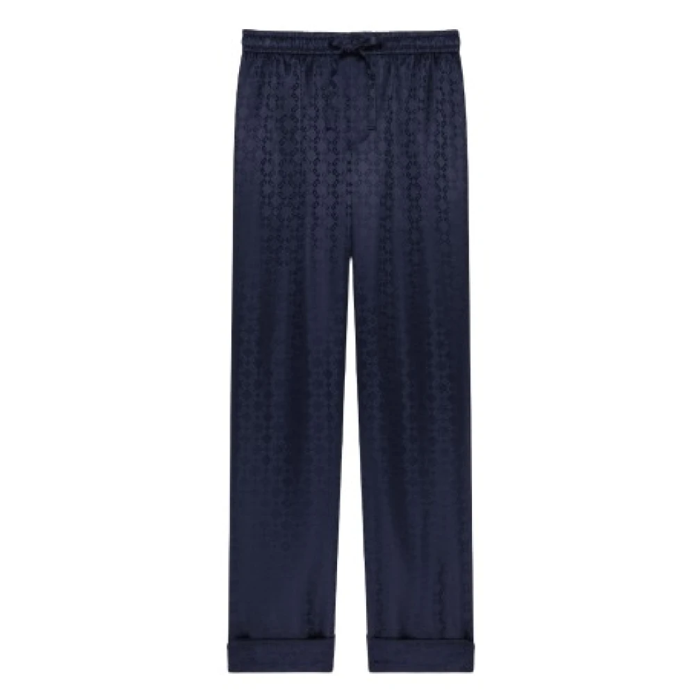 Givenchy Blauwe Stijlvolle Broek Blue Heren