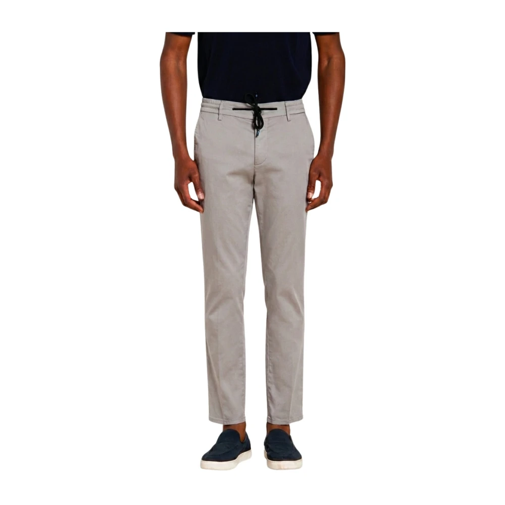 Mason's Mannelijk Grijs Broeken Heren, 3XL, Katoen, Milano Jogger Travel