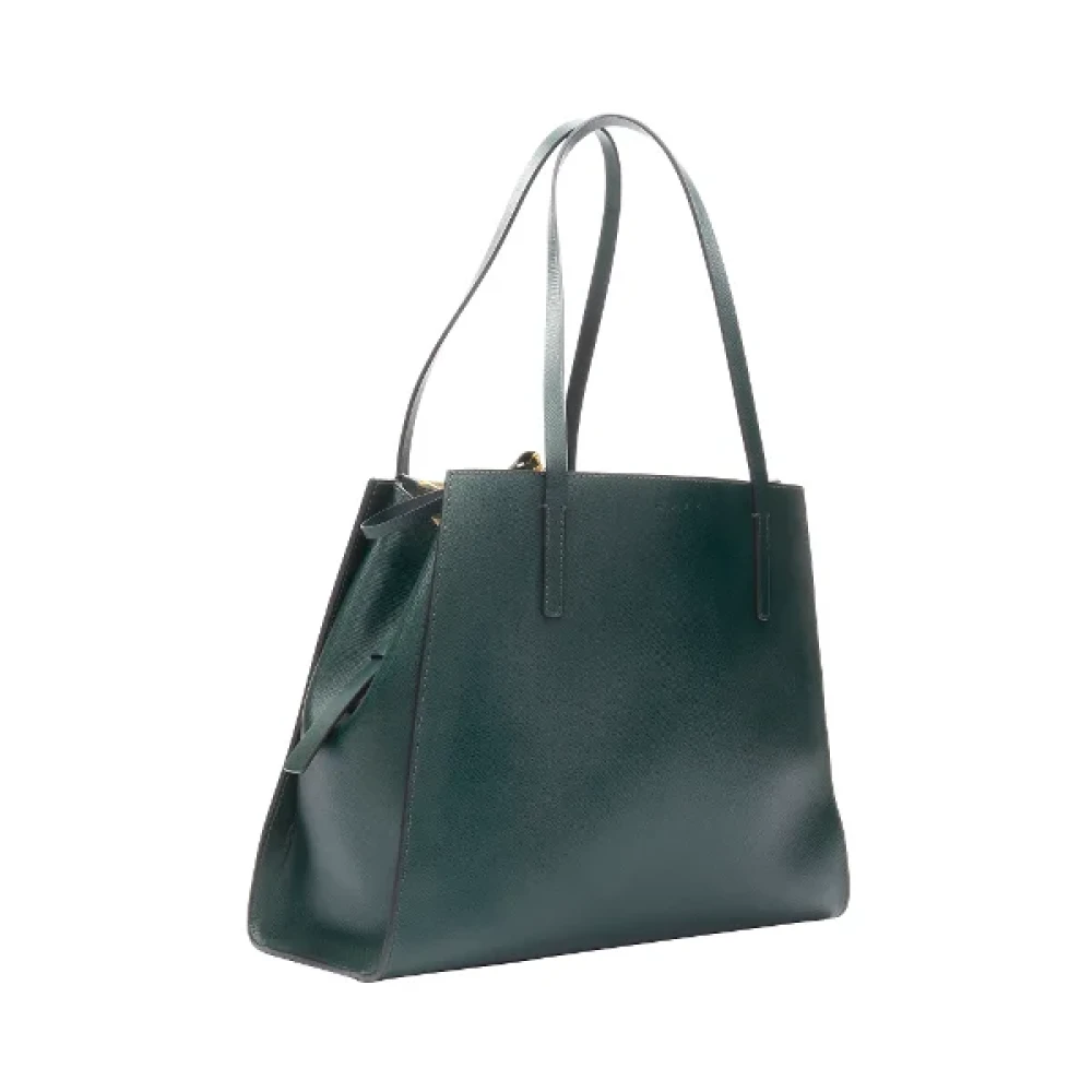 Marni Pre-owned Leather shoulder-bags Green Dames