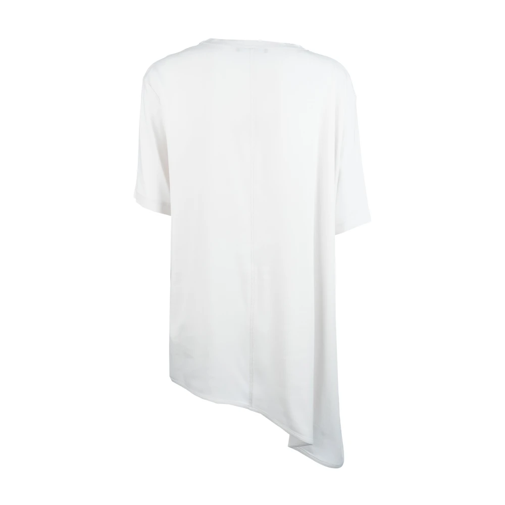 Fabiana Filippi Casual Katoenen T-Shirt voor Vrouwen White Dames