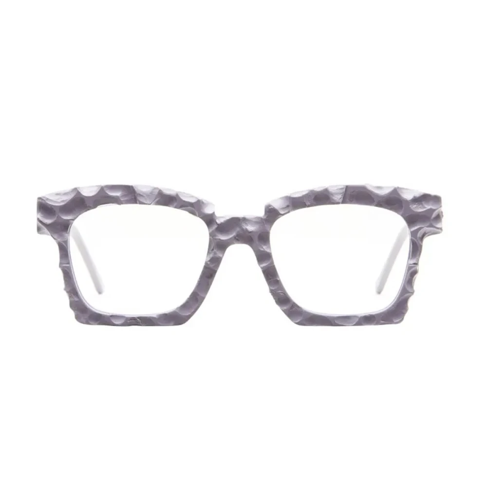 Kuboraum Vierkante acetaatbril Purple Unisex